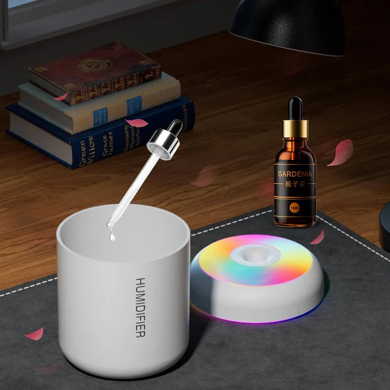 Mini Air Humidifier USB Electric 180ML Aroma Diffuser Essential Oil