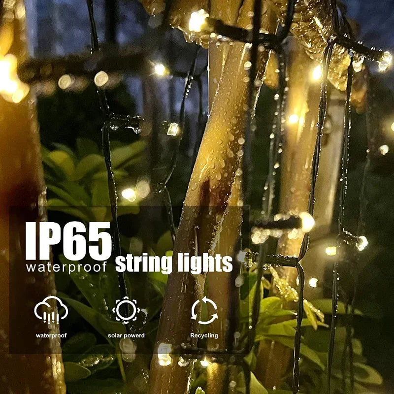 Outdoor Solar Light String LED Christmas Decoration