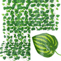 Artificial Green Ivy Leaf Rattan Creeper Leaves Vine Hanging Garland