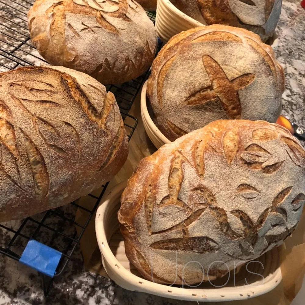 Handmade Rattan Bread Proofing Basket Natural Fermentation Sourdough