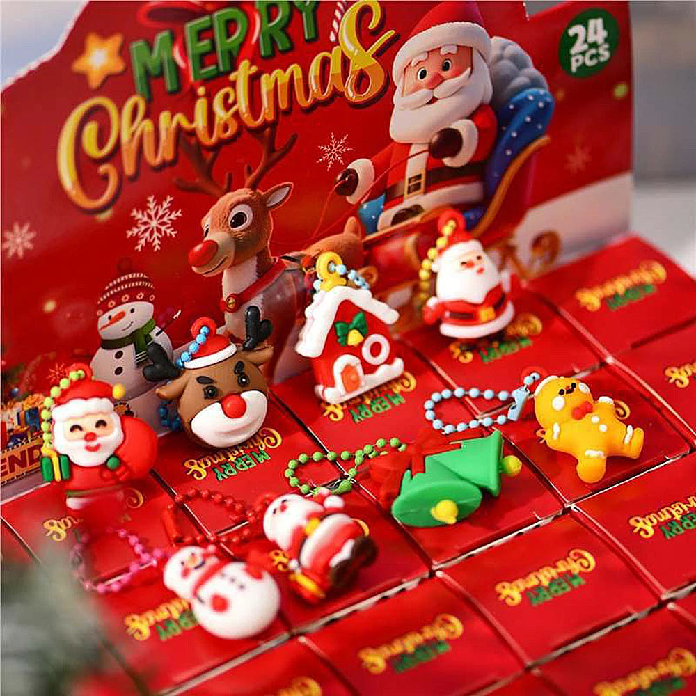 Christmas Advent Calendar Presents Gift Box Decorations Gifts
