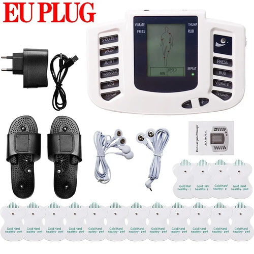 10 Modes Electrical EMS TENS Pulse Body Massage Acupoint Meridian