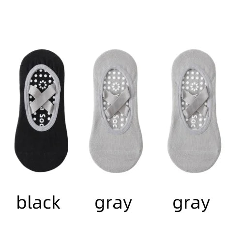 Professional Women Yoga Socks Silicone Anti-Slip Ballet