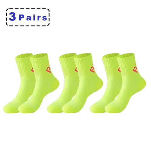 1/3 Pair Of Running Socks For Men And Women, Short Tube Towel Bottom