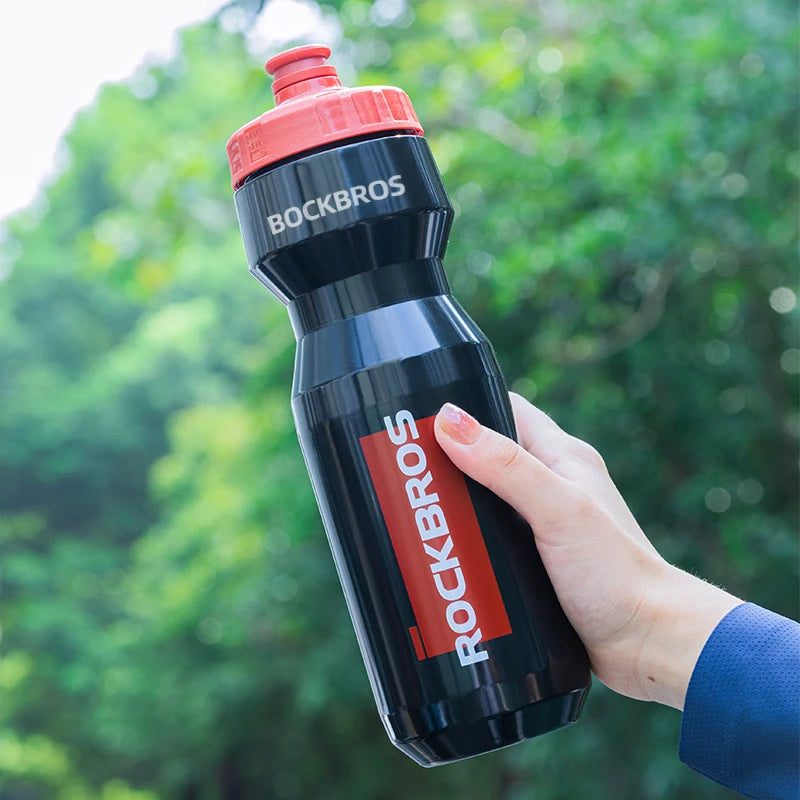 ROCKBROS 750ml Bicycle Water Bottle Plastic Sports Fitness Running