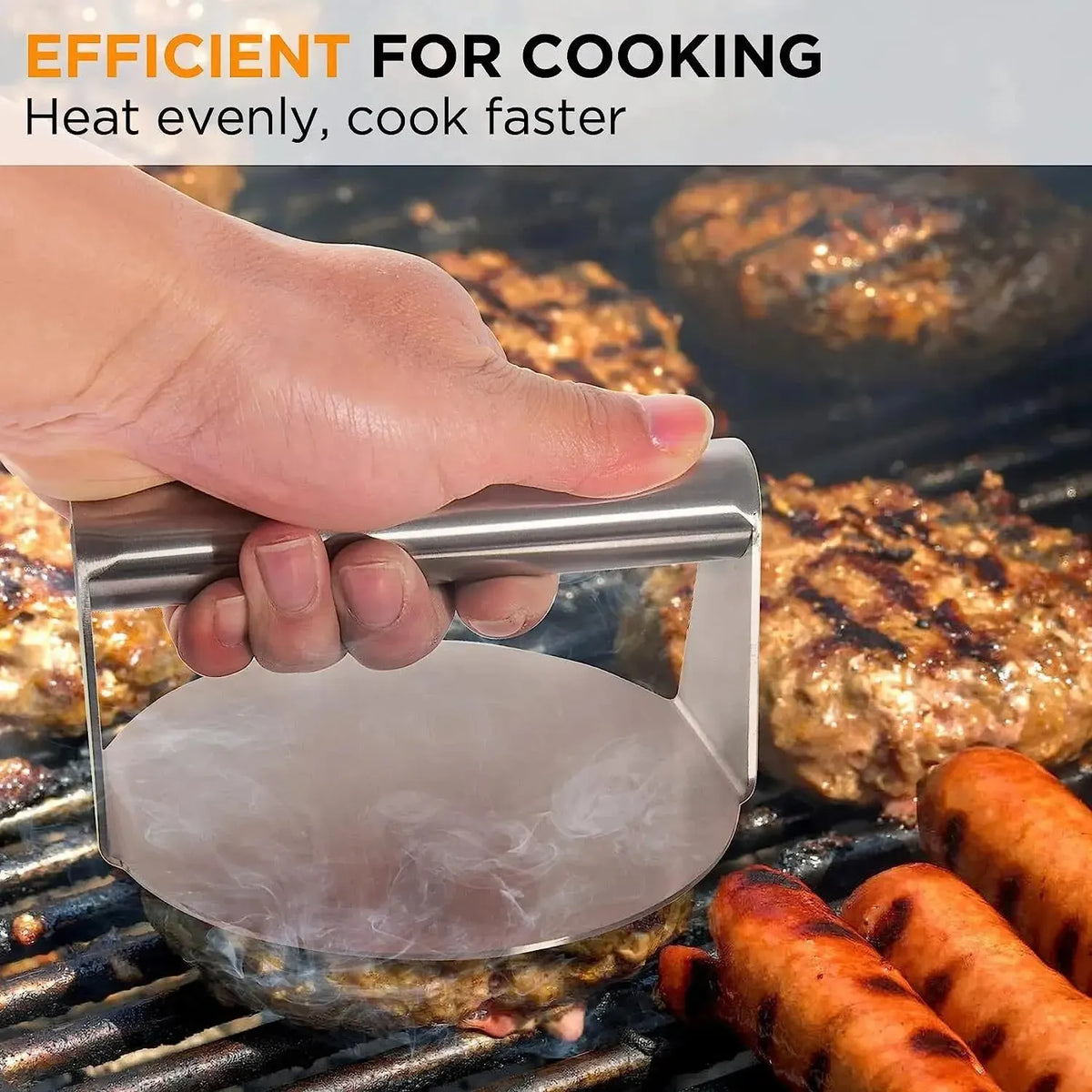 Stainless Steel Hamburg Meat Press Hamburger Press Kitchen Gadgets