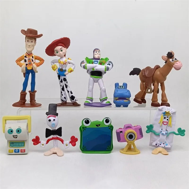 Toy Story 5 Action Figures Toys Woody Buzz Lightyear Jessie Lilypad