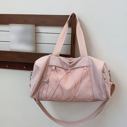 Large Women's Fitness Handbag Gym Sport Tote Bag Dry Wet Swimming
