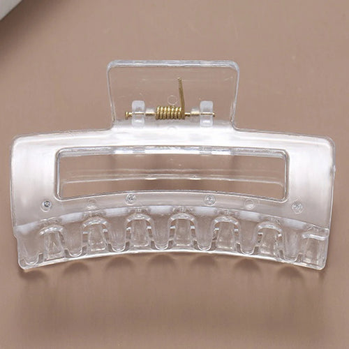 Korean Women Girls Plastic Hair Claws Hair Clips Headwear Large Size