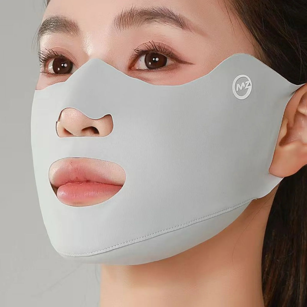 Breathable Ice Silk Mask Washable Dustproof Sunscreen Mask