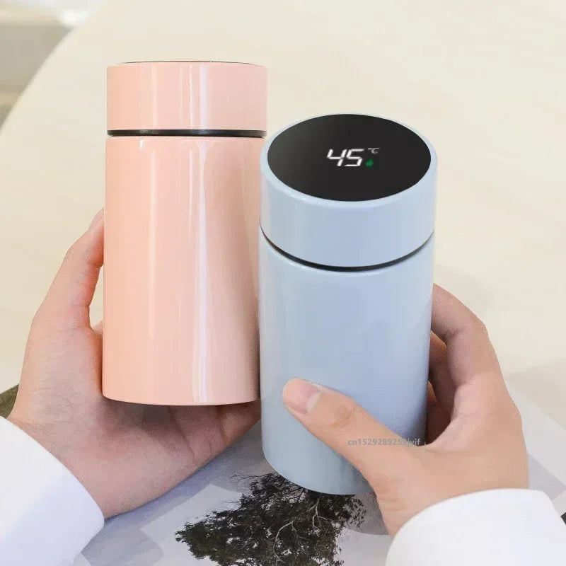 200ML Smart Thermos Water Bottle Intelligent Temperature Display