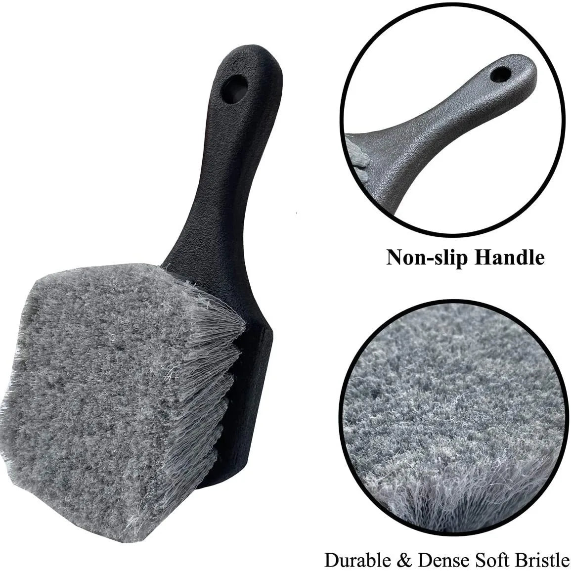 Car Tire Wheel Rim Cleaning Brush Detailing Brushes Wash Towel Kit