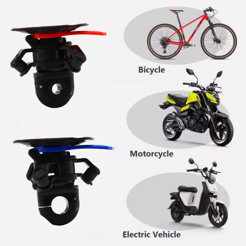 Rearview Mirror Phone Holder, Universal Bracket with Shock Absorber