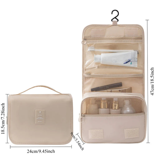 Portable Hook Toilet Bag Multi Functional Travel Waterproof Wear