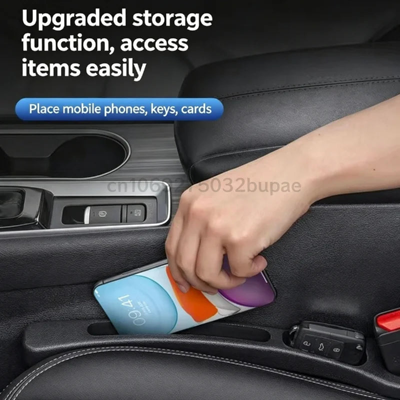 Car Storage Strips Seat Crevice Storage Box Car Seat Gap Filler
