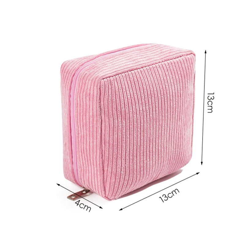 Sanitary Napkins Organizer Bags Women Portable Makeup Lipstick Travel