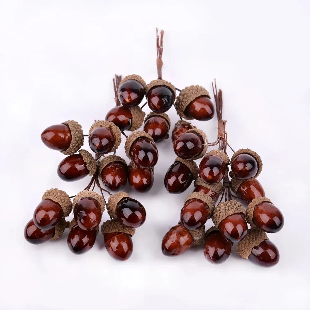 Artificial Pinecone Christmas Decorations Plant Party Home