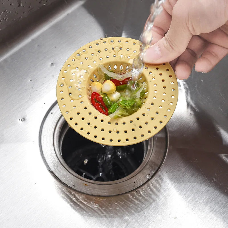 1PCS Kitchen Sink Filter Mesh Drain Hole Trap Waste Screen Floor