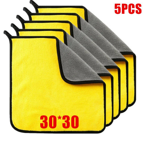 Microfiber Cleaning Towel Car Cleaning Cloths Professional