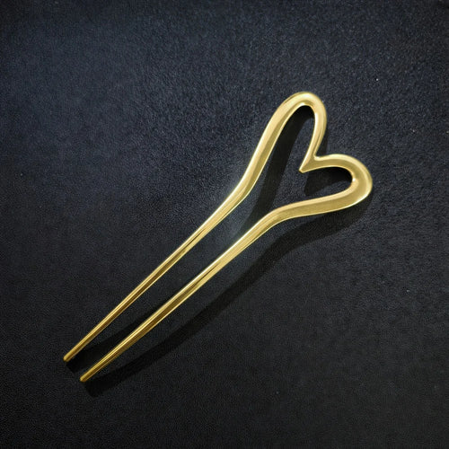 Simple U Shaped Hairpin Metal Hair Sticks U French Hair Clips Pins