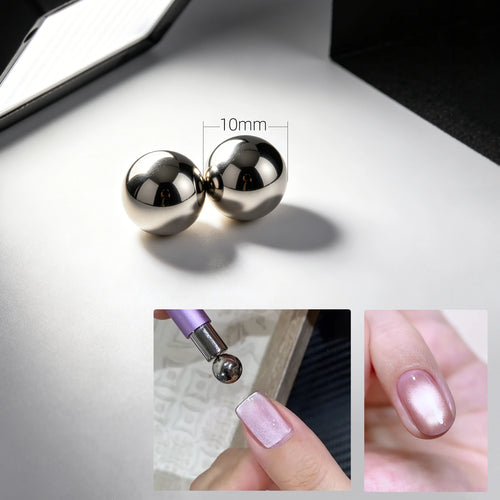 Cat Eye Nail Art Magnetic Tool Cylindrical Stick with Ball Magnet
