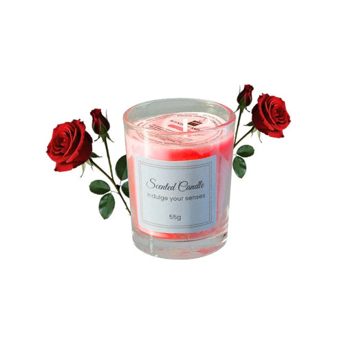 Aromatherapy Candle Premium Gift Box Glass Handmade Soy Wax Smokeless
