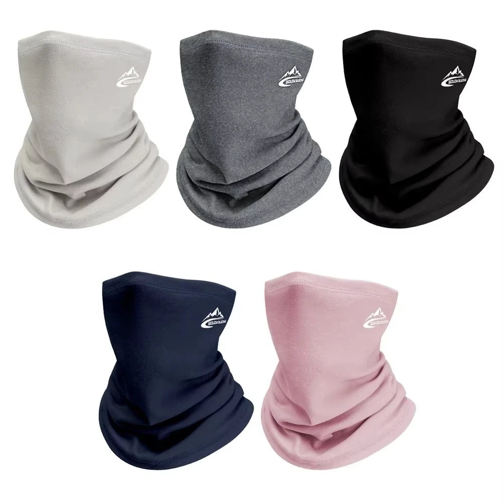 Running Velvet Thermal Neck Warmer Ski Riding Snowboard Scarf Men