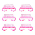 Acrylic Nail Brush Pink Color Nail Art Manicure Pedicure