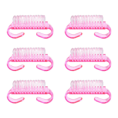 Acrylic Nail Brush Pink Color Nail Art Manicure Pedicure