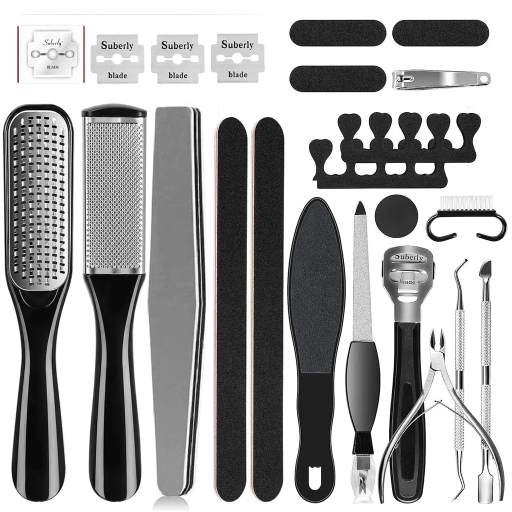 Pedicure Kit 8/10/23 in 1 Stainless Steel Professional Pedicure Tools