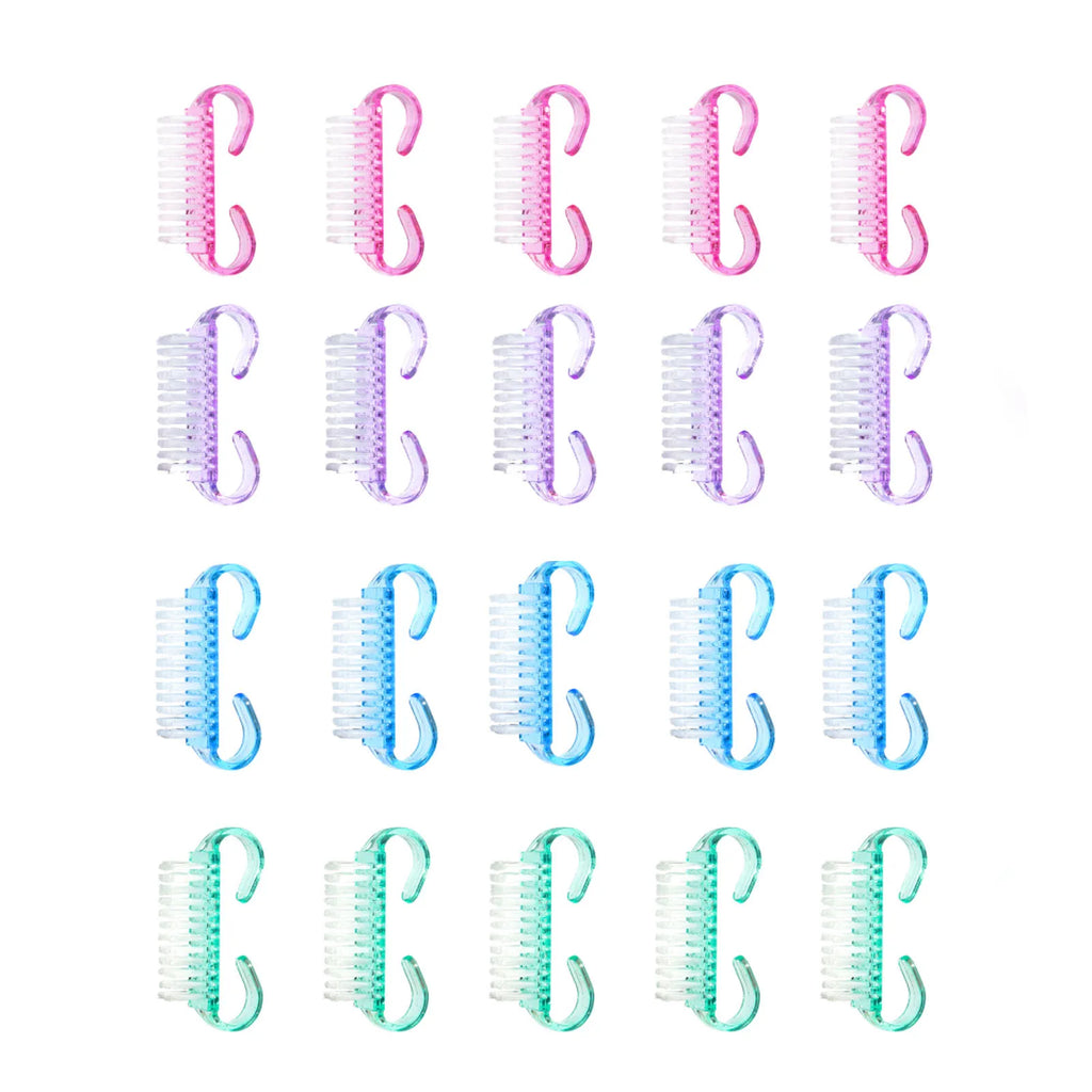 Acrylic Nail Brush Pink Color Nail Art Manicure Pedicure