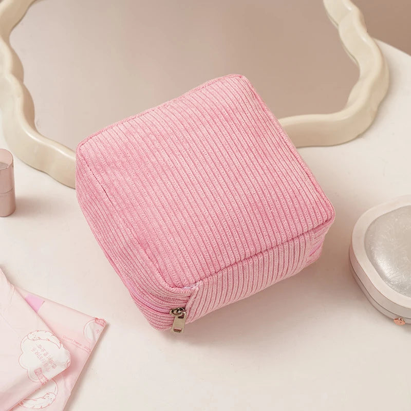 Sanitary Napkins Organizer Bags Women Portable Makeup Lipstick Travel