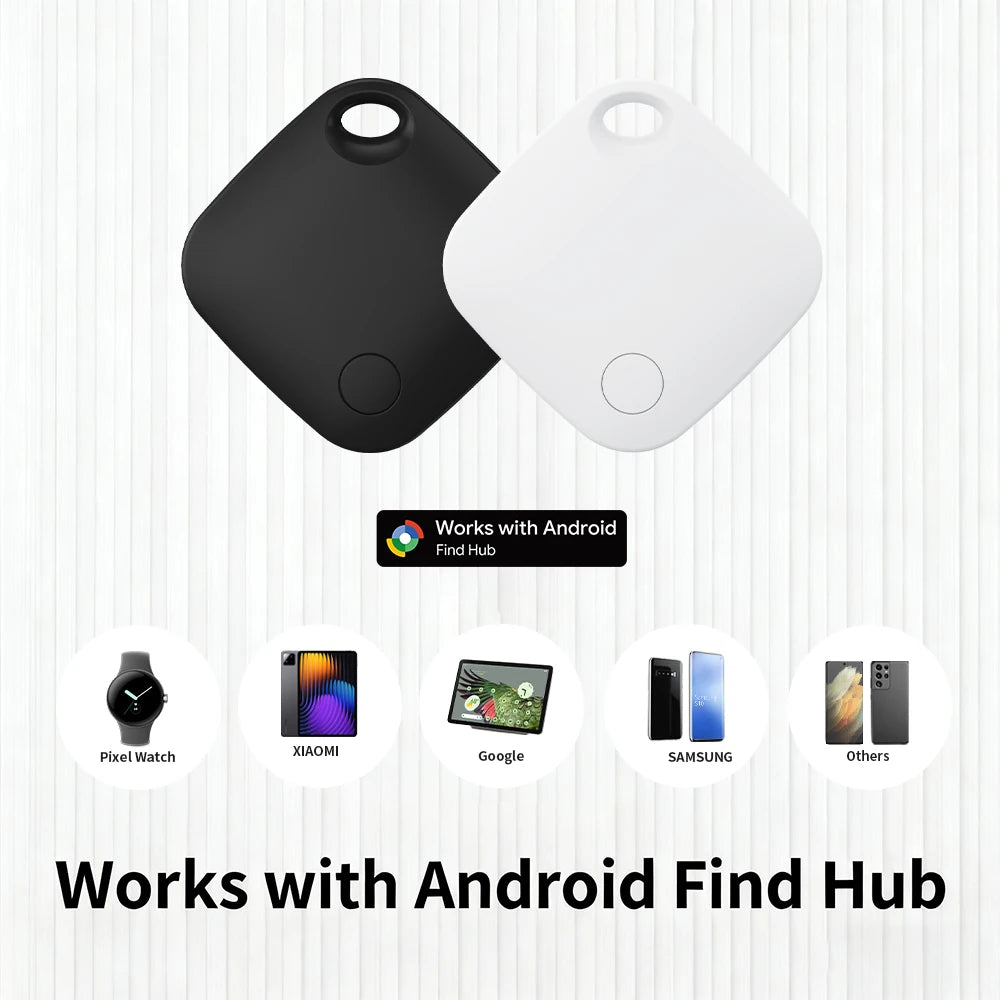 Android Smart Tag for Google Find Hub 90dB Loud Sound Replaceable