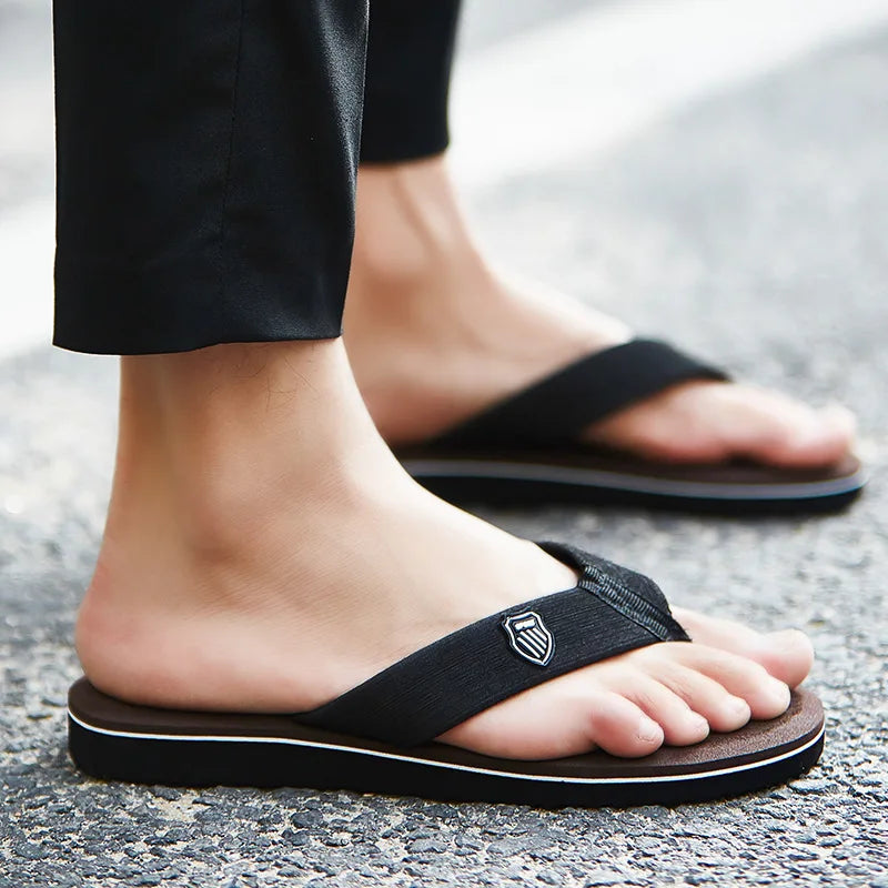 Flip-Flops For Men 2024 Summer Anti-Skid Breathable Home Outdoor