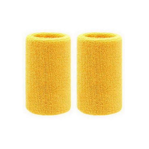 2 Pcs Towel Sports Wristbands Tennis Sweat Bands Wrist Guard