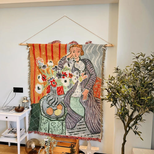 Henri Matisse French Artist Tapestry Blanket Sofa Throw Casual Bed
