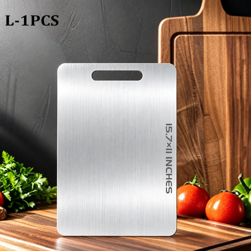 304 Stainless Steel Kitchen Cutting Boards Double Sided Multipurpose