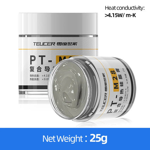 Teucer PT-M28 Processor Heat-dissipating Thermal Grease PC Computer