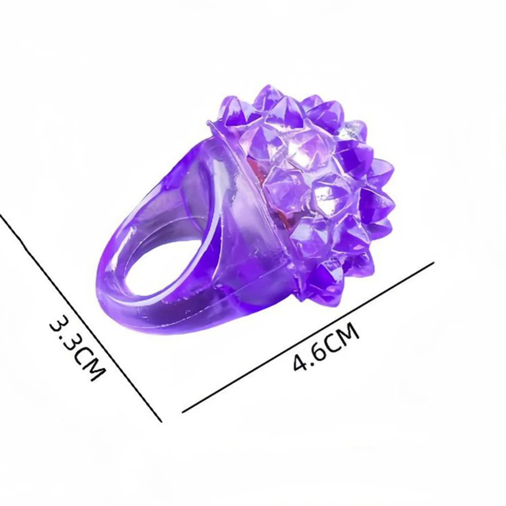 Cute LED Luminous Rings Kids Birthday Party Masquerade Gifts