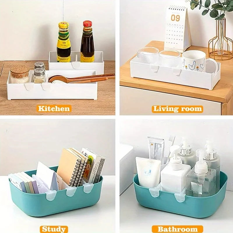 6/12pcs Refrigerator Storage Divider Side Door Storage Partition