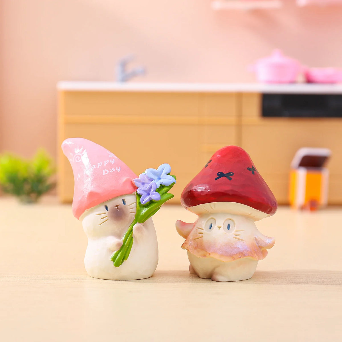 Cat Pai Fantasy Mushroom Series Blind Box Fun In-Vehicle Decoration