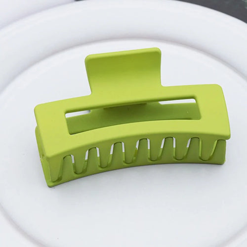 Korean Women Girls Plastic Hair Claws Hair Clips Headwear Large Size