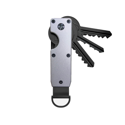 Key Organizer Compact Holder Metal Key Chain Minimalist Key Case