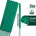 Garden Lemongrass Large Incense Sticks, 27cm Extra Long