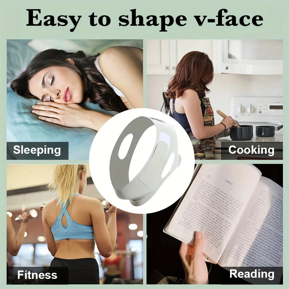 Reusable Face Slimming Bandage V Line Face Shaper Women Chin Cheek
