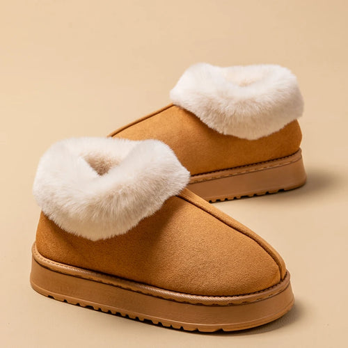 Men's Winter Slip-On Slippers Thick Memory Foam Sole, Ultra-Soft
