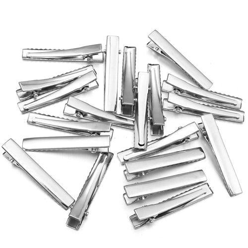 Metal Hair Clips Alligator Clips Hairpins Barrettes For DIY