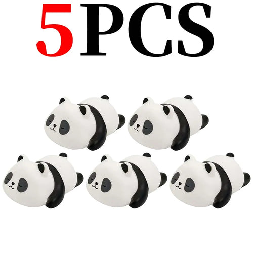 Panda LED Night Light Living Room Cute Panda Plastic Lamp Bedside