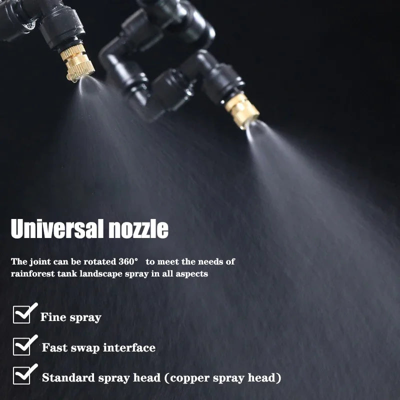 WiFi Rainforest Sprayer Control Automatic Mist Timing Spray System Kit
