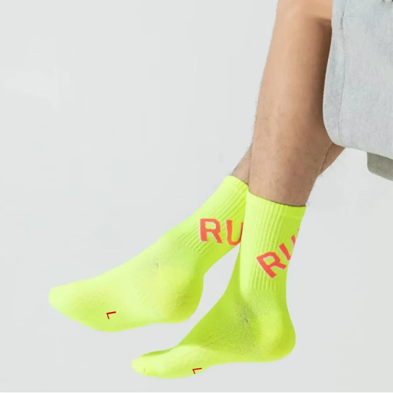 1/3 Pair Of Running Socks For Men And Women, Short Tube Towel Bottom